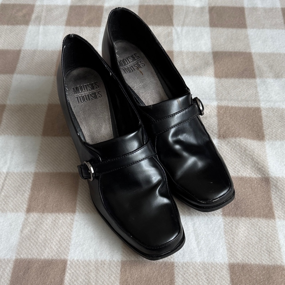Mootsies Tootsies Black Heels